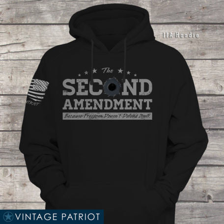 Because Freedom Doesn’t Defend Itself